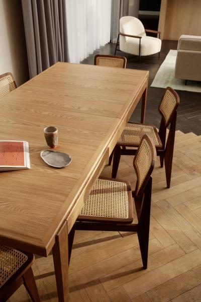Marcel Gascoin Marcel Gascoin C Chair Dining Chair in American Walnut