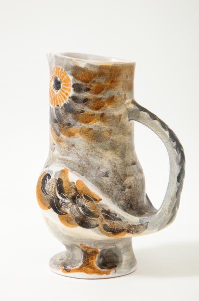 Marcel Guillot Ceramic Own Pitcher by Marcel Guillot