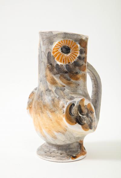 Marcel Guillot Ceramic Own Pitcher by Marcel Guillot