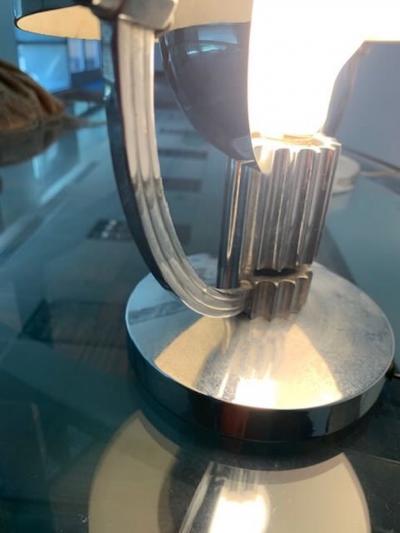 Marcel Louis Baugniet Pair of Modernist Table Lamps by Marcel Louis Baugniet for Damon 1930s Art Deco