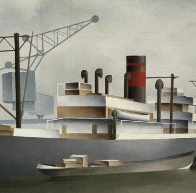 Marcel Mouillot Cargo dans la Port du Havre