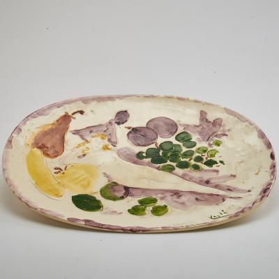 Marcel Vertes Colorful Ceramic Charger Tapis Vert by Marcel Vert s