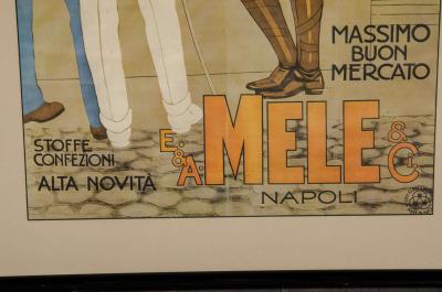 Marcello Dudovich Belle Epoque Italian Fashion Art Lithographic Poster by Marcello Dudovich