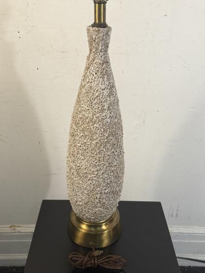 Marcello Fantoni ITALIAN MID CENTURY MARCELLO FANTONI CERAMIC LAMP