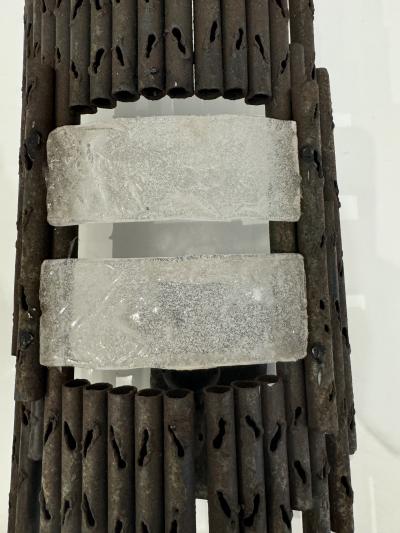 Marcello Fantoni Pair of Italian 1960s Large Fantoni Mid Century Wall Lights