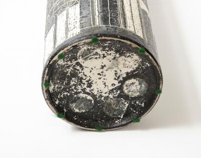 Marcello Fantoni Tall Ceramic Vase by Marcello Fantoni