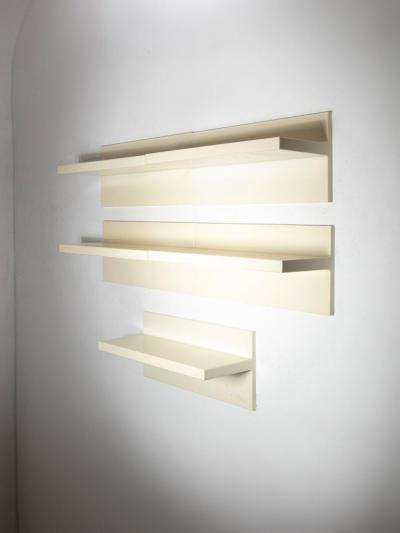 Marcello Siard Set of Five Shelves by Marcello Siard for Kartell