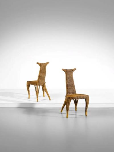 Marco Agnoli Pair of Carmen Chairs