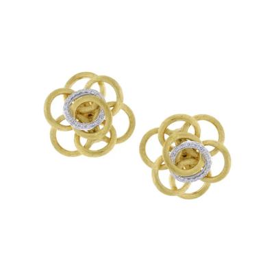 Marco Bicego MARCO BICEGO JAIPUR GOLD AND DIAMOND EARRINGS