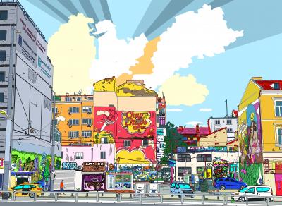 Marco Santaniello Chupa Building in Sofia