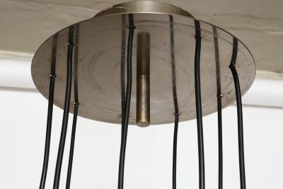 Marco Zanuso Cascading chandelier by Marco Zanuso for Oluce