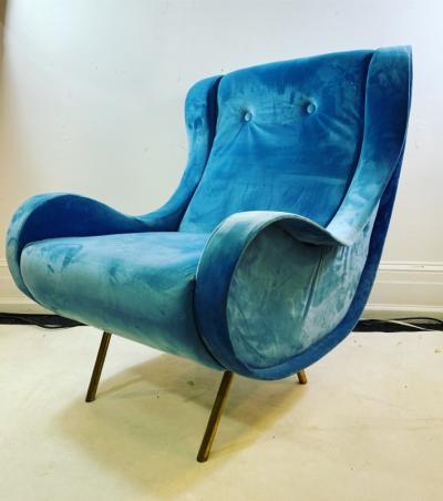 Marco Zanuso HIGH STYLE ITALIAN CHAIR IN THE MANNER OF MARCO ZANUSO