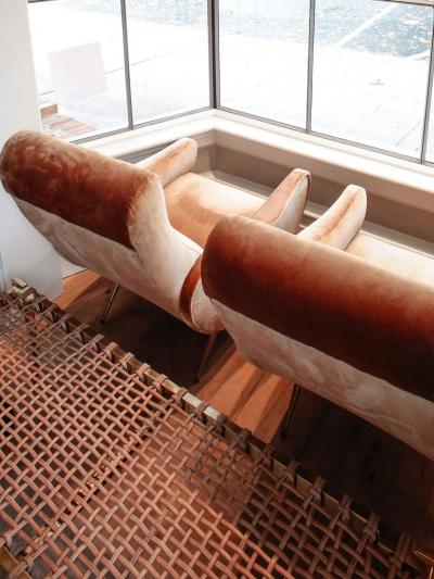 Marco Zanuso ITALIAN MID CENTURY ARMCHAIRS IN THE STYLE OF MARCO ZANUSO