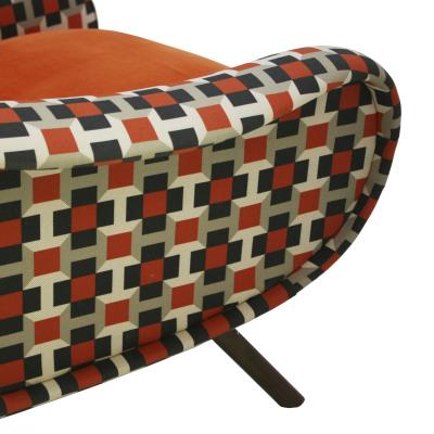 Marco Zanuso Lady Armchair Designed By Marco Zanuso Edited By Arflex Italy 60s