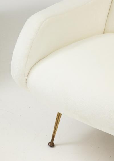 Marco Zanuso Lady Style Pair of Lounge Chairs Italy circa 1955