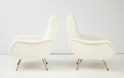 Marco Zanuso Lady Style Pair of Lounge Chairs Italy circa 1955