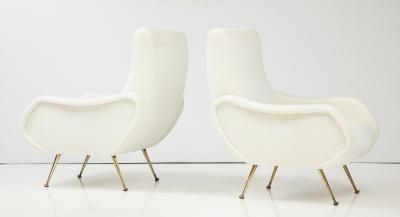 Marco Zanuso Lady Style Pair of Lounge Chairs Italy circa 1955