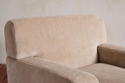 Marco Zanuso Large Marco Zanuso Armchairs with Walnut Feet