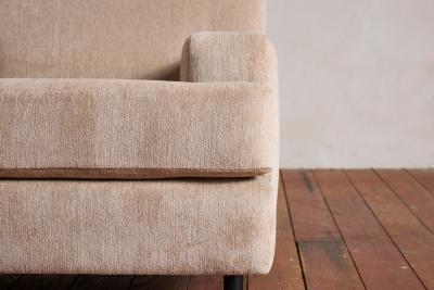 Marco Zanuso Large Marco Zanuso Armchairs with Walnut Feet