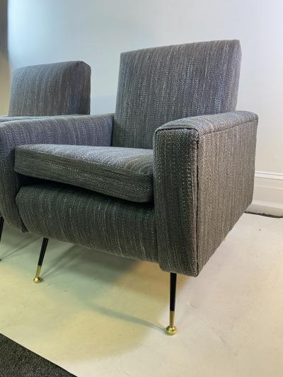 Marco Zanuso MID CENTURY MODERN ITALIAN ARMCHAIRS DESIGNED BY MARCO ZANUSO