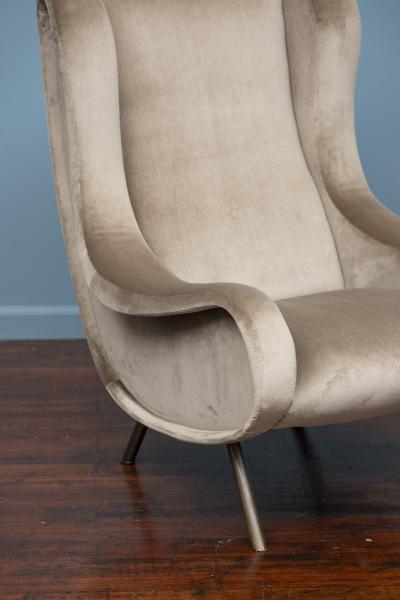 Marco Zanuso Marco Zanuso Original Senior Lounge Chair for Arflex