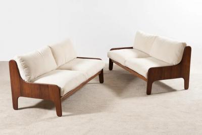 Marco Zanuso Marco Zanuso Pair of Sofas Model Baronet for Arflex 1964