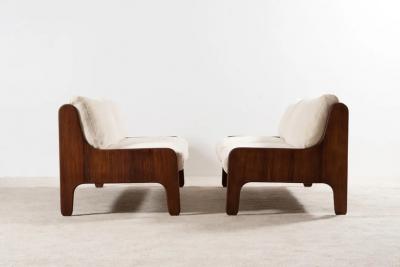 Marco Zanuso Marco Zanuso Pair of Sofas Model Baronet for Arflex 1964