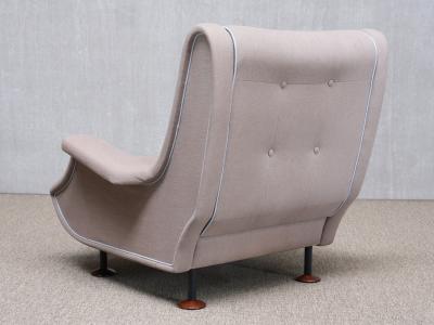 Marco Zanuso Marco Zanuso Regent Armchair Arflex Italy 1960s