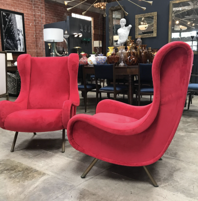 Marco Zanuso Marco Zanuso Senior Armchairs 1950 1960 for Arflex