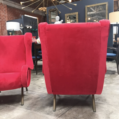 Marco Zanuso Marco Zanuso Senior Armchairs 1950 1960 for Arflex