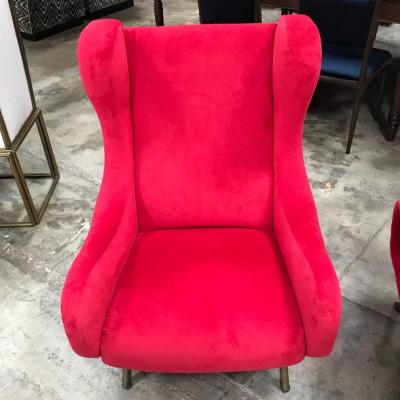 Marco Zanuso Marco Zanuso Senior Armchairs 1950 1960 for Arflex