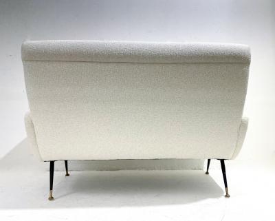 Marco Zanuso Mid Century Italian Sofa in the Style of Marco Zanuso