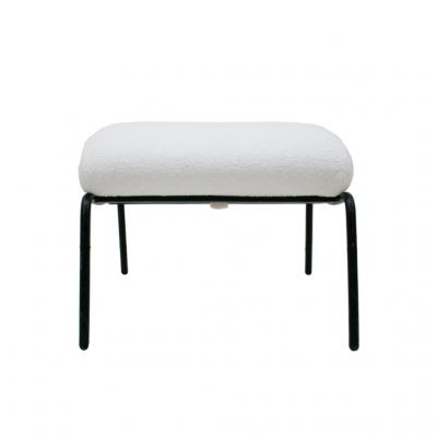 Marco Zanuso Mid Century Modern Marco Zanuso Boucl Wool Italian Footstool 1960s