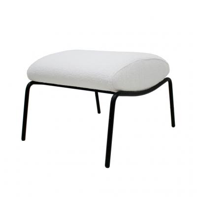 Marco Zanuso Mid Century Modern Marco Zanuso Boucl Wool Italian Footstool 1960s