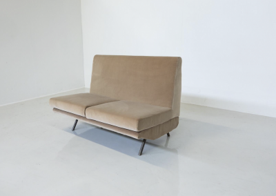 Marco Zanuso Mid Century Modern Sofa by Marco Zanuso Italy 1960s New Upholstery