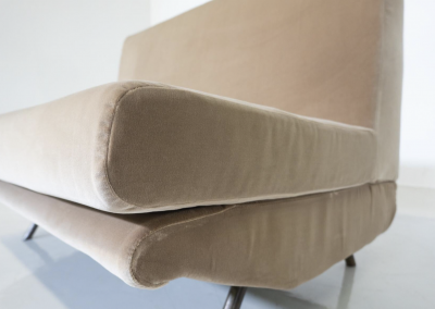 Marco Zanuso Mid Century Modern Sofa by Marco Zanuso Italy 1960s New Upholstery