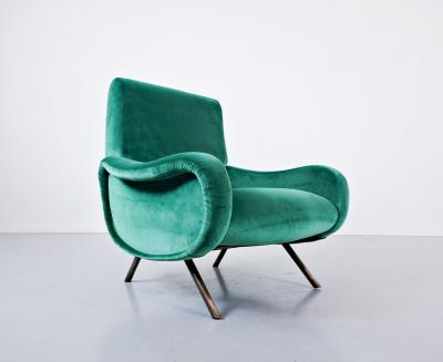 Marco Zanuso Pair Of Zanuso Armchairs For Arflex Model Lady 1950s