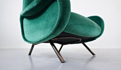 Marco Zanuso Pair Of Zanuso Armchairs For Arflex Model Lady 1950s