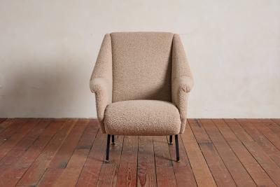 Marco Zanuso Pair of 1960s Italian Armchairs