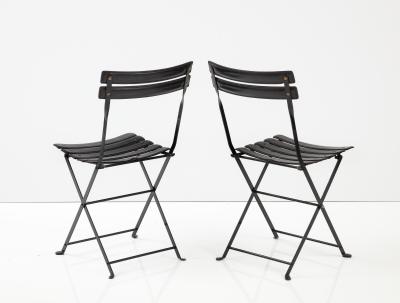 Marco Zanuso Pair of Folding Chairs by Marco Zanuso for Zanini