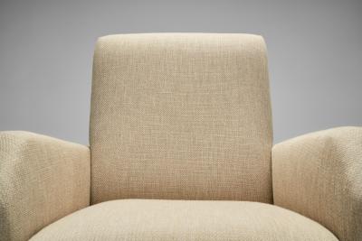 Marco Zanuso Pair of Italian Armchairs in the manner of Marco Zanuso Italy 1960s