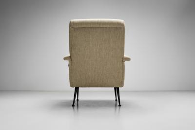 Marco Zanuso Pair of Italian Armchairs in the manner of Marco Zanuso Italy 1960s