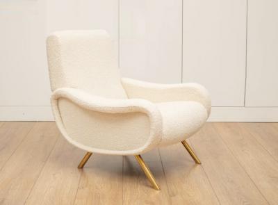 Marco Zanuso Pair of Lady Lounge Chairs by Marco Zanuso Italy 1960s