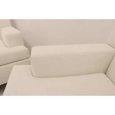 Marco Zanuso Pair of Marco Zanuso Square Armchairs for Arflex Italy 1960s