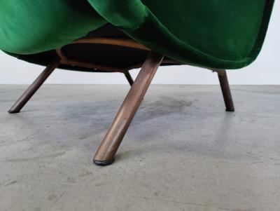 Marco Zanuso Pair of Mid Century Lady Armchairs by Marco Zanuso for Arflex