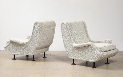 Marco Zanuso Pair of Regent Club Chairs by Marco Zanuso for Arflex