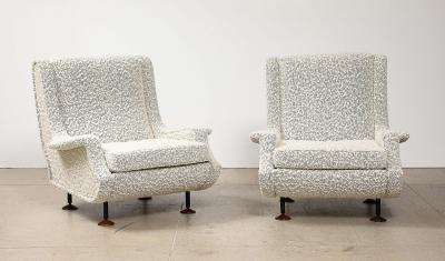 Marco Zanuso Pair of Regent Club Chairs by Marco Zanuso for Arflex