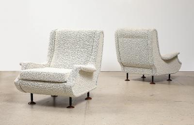 Marco Zanuso Pair of Regent Club Chairs by Marco Zanuso for Arflex