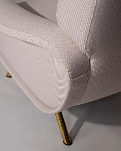Marco Zanuso Pair of archairs by Marco Zanuso Lady Chair Arflex Italy 1951