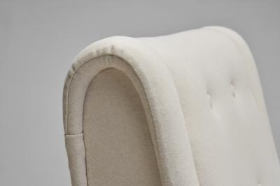Marco Zanuso Regent Lounge Chairs with Footstools by Marco Zanuso for Arflex Italy 1960s
